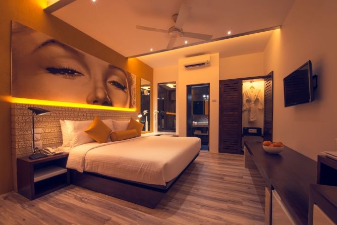 Deluxe room interior