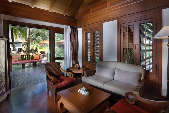 Villa seating area