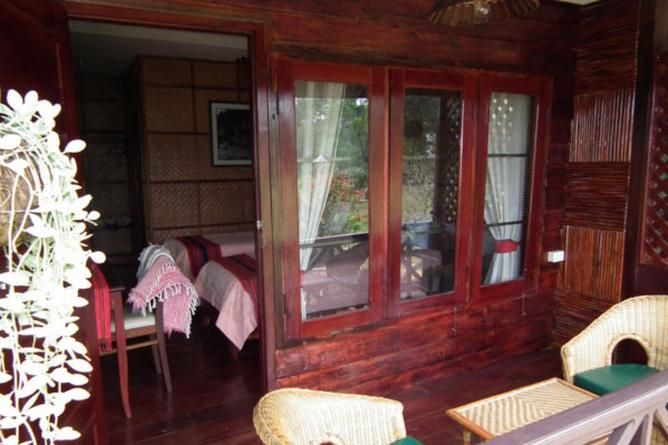 Lodge Two balcony and interior
