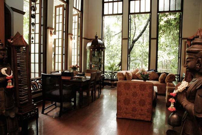Communal lounge area
