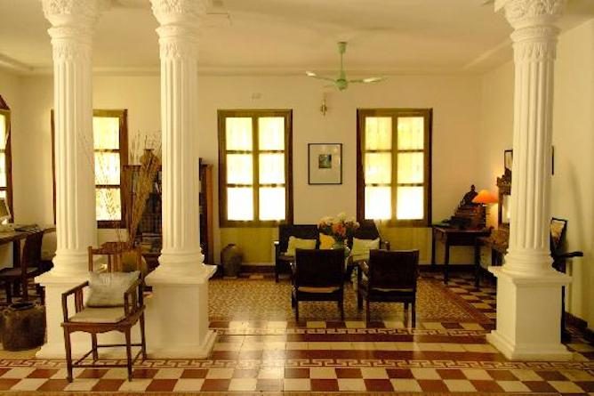 Hotel lobby