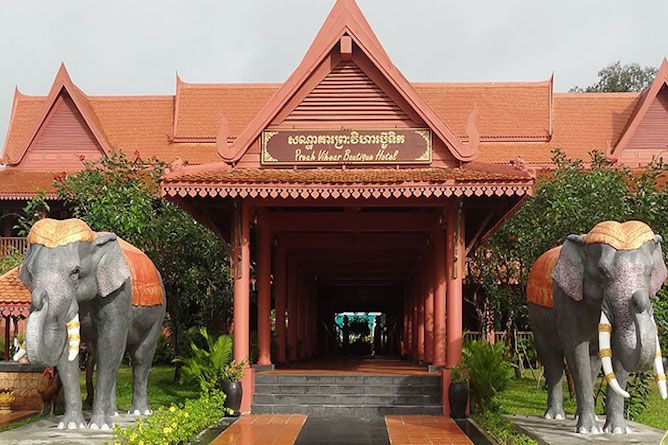 Hotel entrance