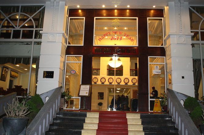 Hotel entrance
