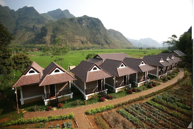 The Sol Bungalows in one of VietnamÂ’s most picturesque rural regions