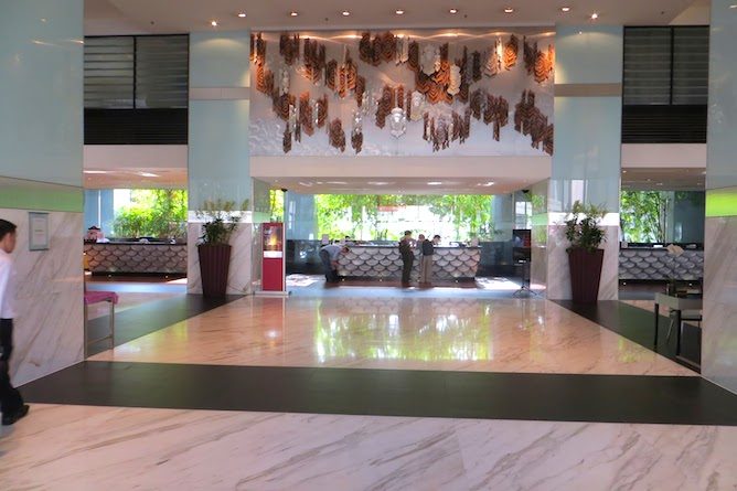 Hotel lobby & reception