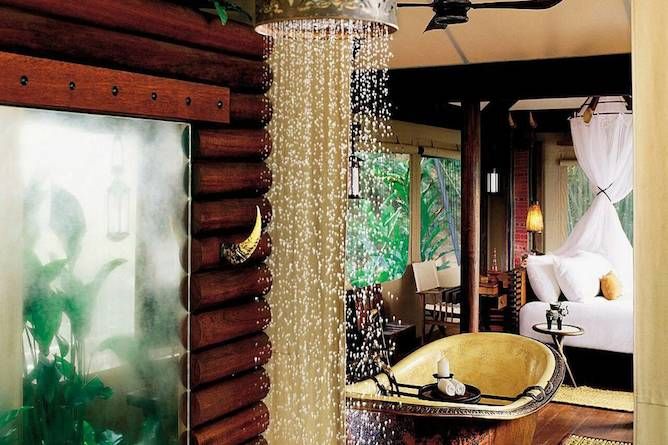 Outdoor shower