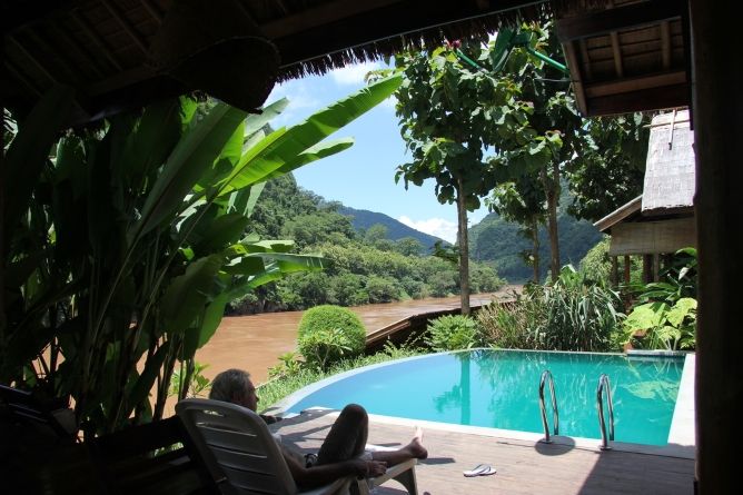 Pool with a view