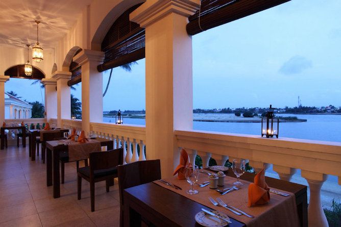 Lanterns restaurant with river views