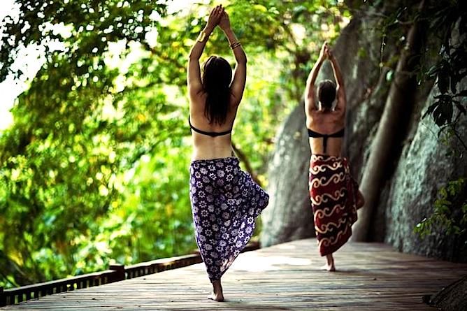 Daily yoga sessions
