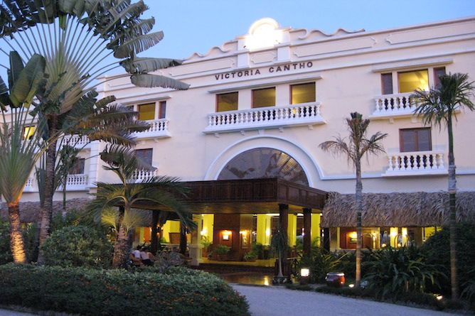 Hotel entrance
