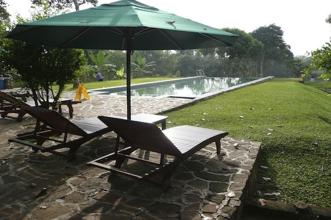 View of the grounds & pool