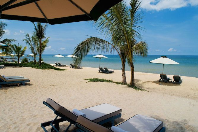 Beach relaxation