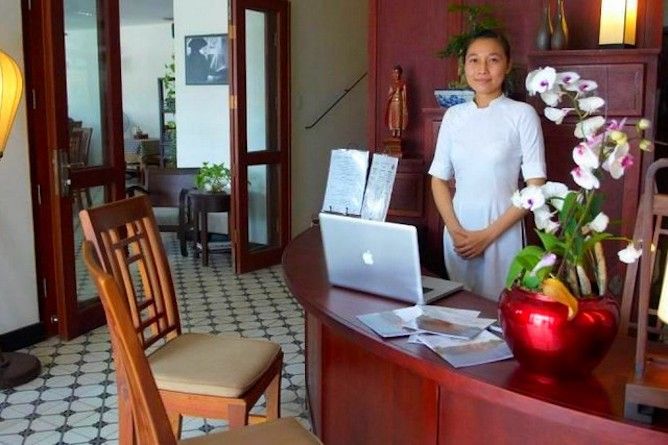 Hotel reception
