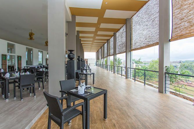 Restaurant with panoramic views