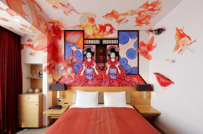 The Geisha Goldfish Artist Room
