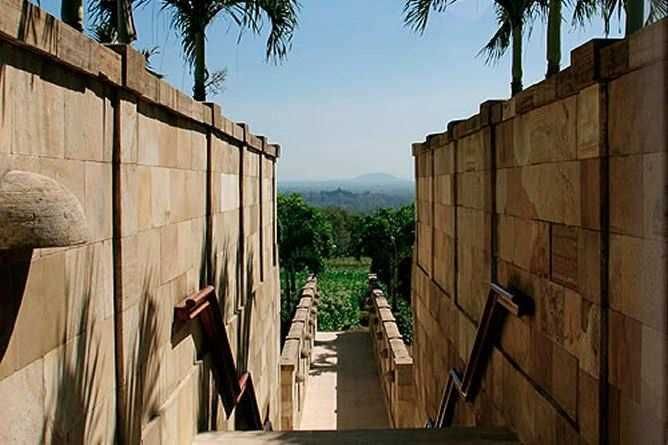 View of Borobudur from the hotel