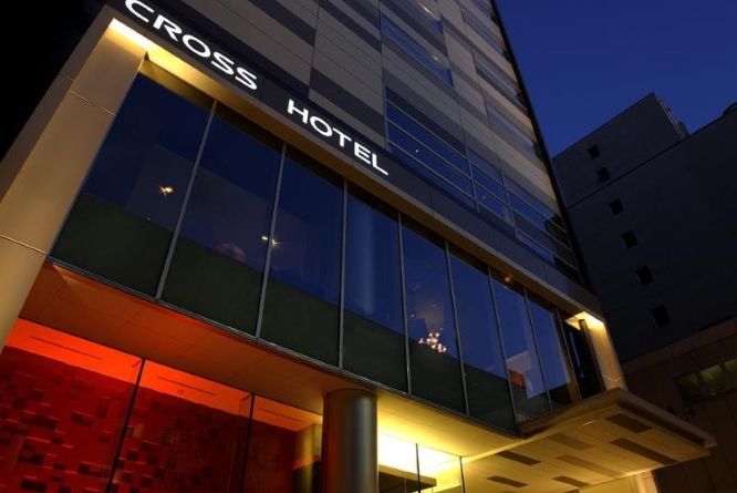 The Cross Hotel's modern exterior