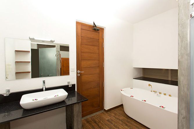 Chalet bathroom