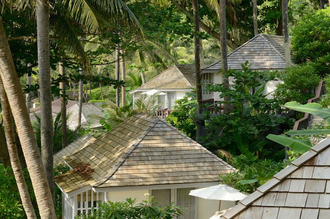 The hillside cottages