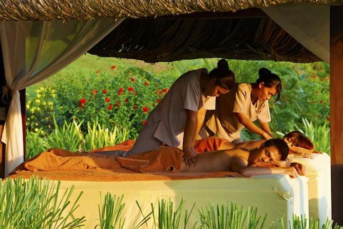 At the Mat Xa Spa choose from a number of different treatments