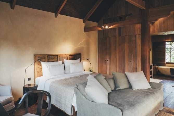 A typical villa interior