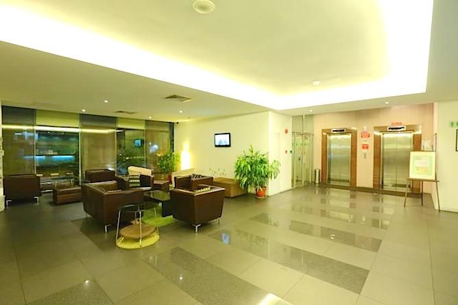 Hotel lobby