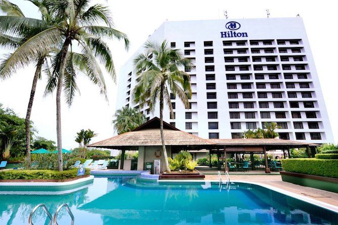 The Hilton hotel, Kuching