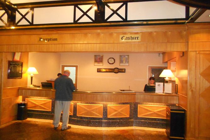 Resort reception