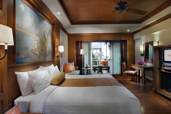 Deluxe Room looking out to garden