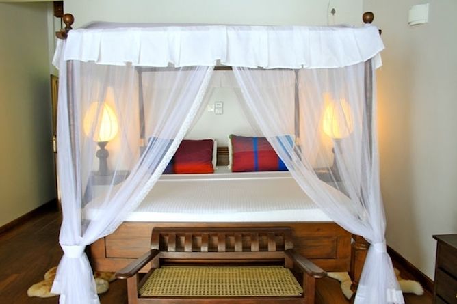 Hotel suite bedroom