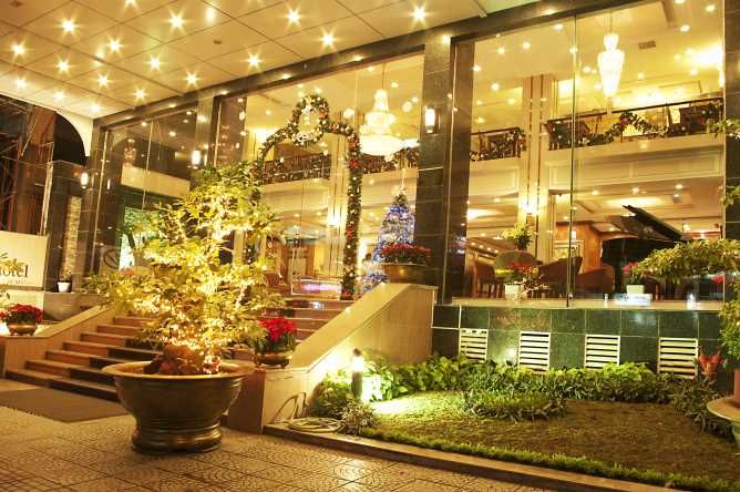 Hotel entrance