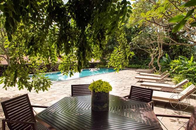 Relax beside the pool