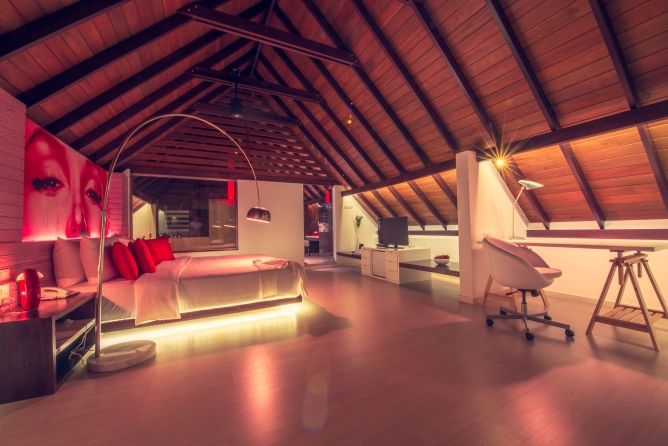 Pledge 3's design-led suite interior