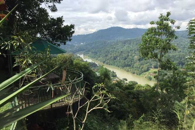 The breathtaking views from Villa Rosa