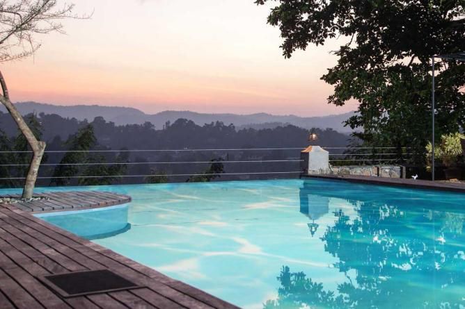 Pool with a view