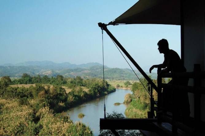 From your balcony enjoy views to Burma & Laos