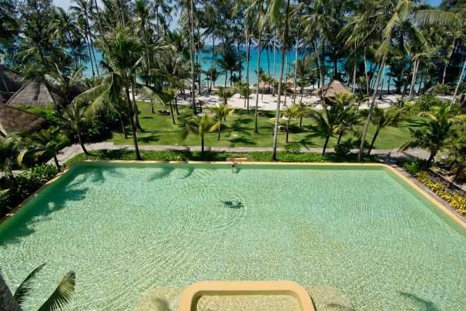 High Season's expansive main pool
