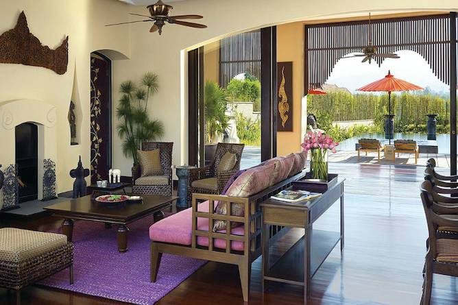 Living room in a Residence Villa