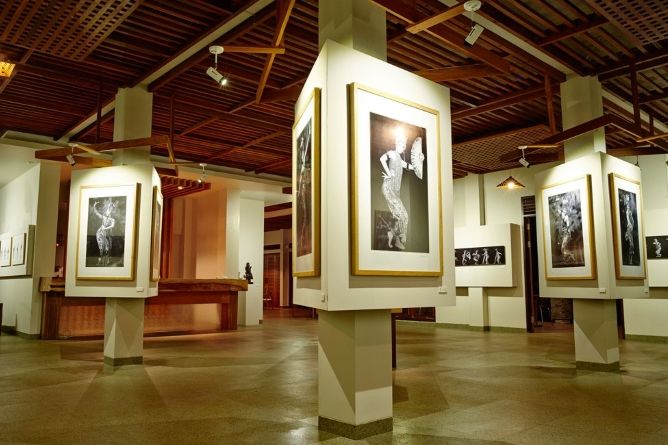 In-house art gallery