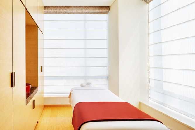 Spa treatment room