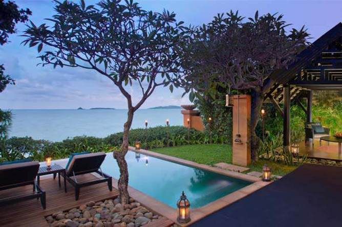 Anantara beachfront pool suite