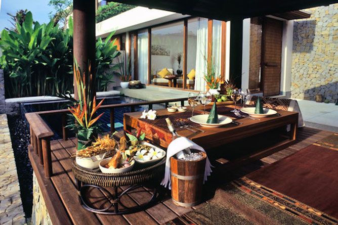 In residence dining