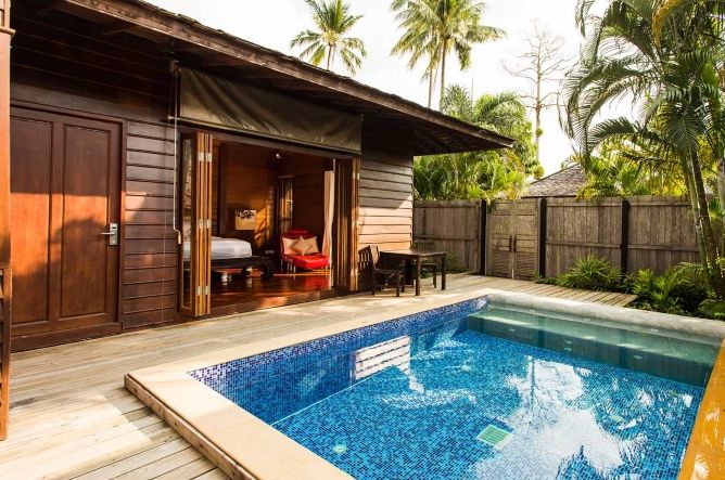 Private pool villa