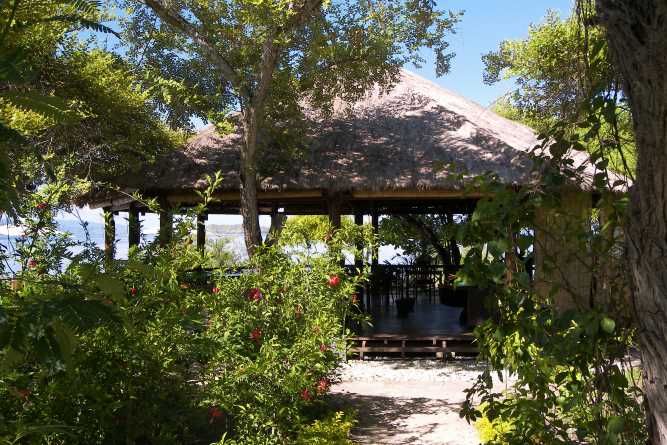 Beach restaurant