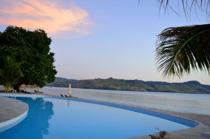 Pool with a view