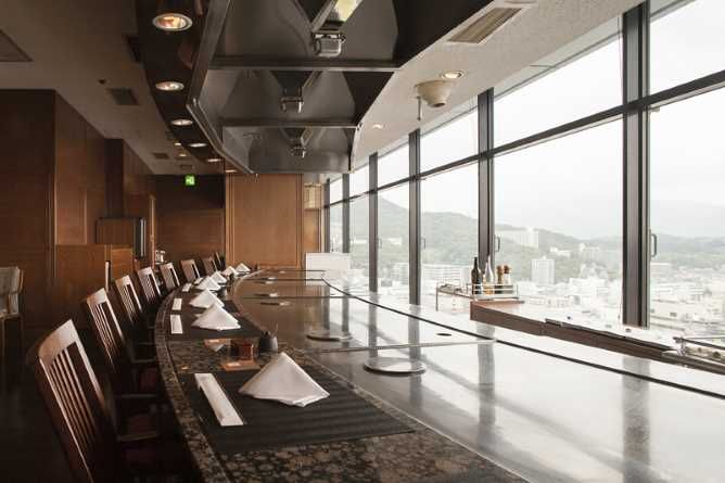 Steak House on the 21st floor