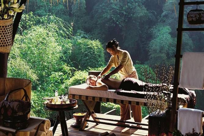 A spa treatment in a stunning setting