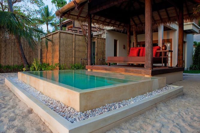 Ocean Garden Pool Suite with private seaside pool & daybed