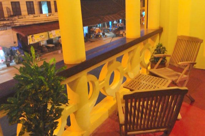 Deluxe room balcony