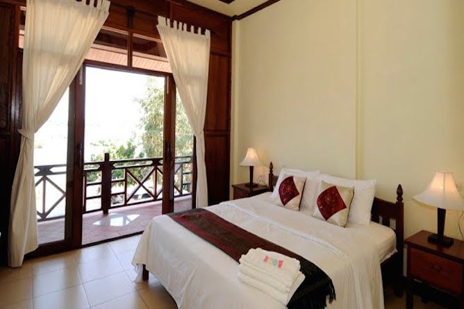 Mekong River view double room